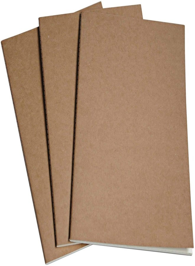 INNAXA A5 Kraft Book 80 GSM Natural Shade Paper Journal Diary, Pack of 3 - Image 3
