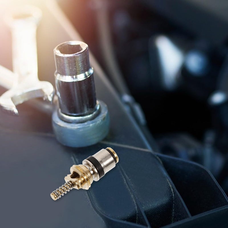R134a AC Valve Kit High Low Pressure Needle Replacement for Car Air Conditioner - Image 2