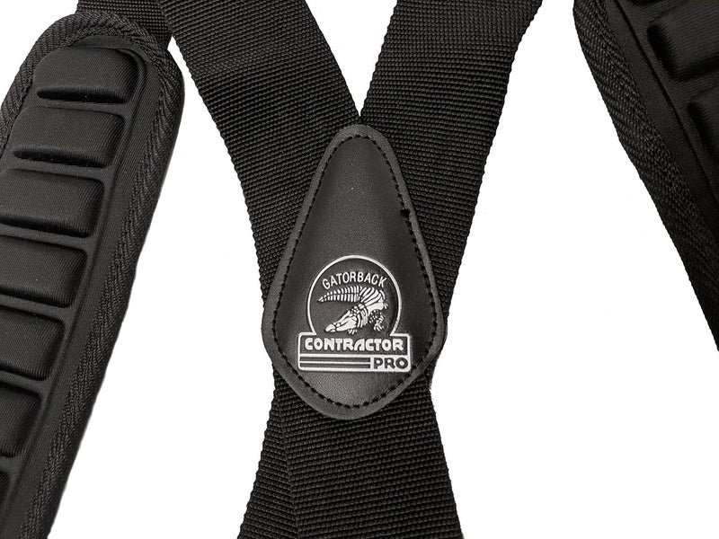 Gatorback Store B606 Molded Air Channel Suspenders w/Spring Hooks. Extreme Comfort and Support for your Tool belt. Made by Contractor Pro - Image 4
