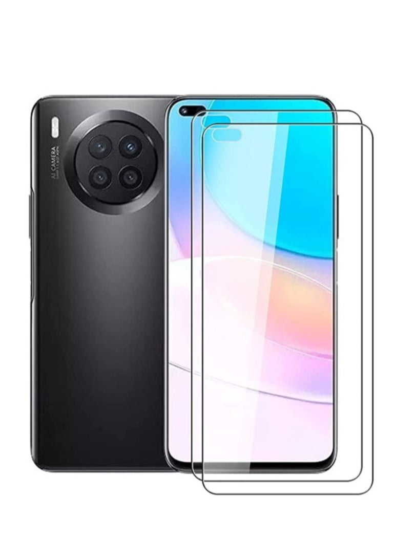 vesus Screen Protector, Anti-Scratch, Anti-fingerprint, Tempered Glass Screen Protector for Huawei nova 8i. (2Pack) - Image 1
