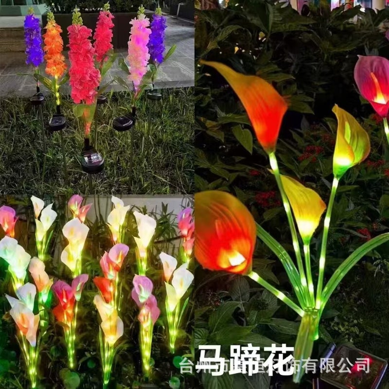 Solar-Powered Outdoor Garden Lights - LED Landscape Decorative Lamp for Patio, Lawn & Yard
