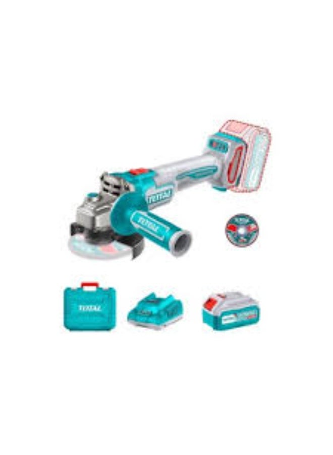 TOTAL Inch Cordless Angle Grinder 900W with Battery & Charger - Image 1