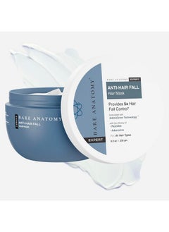 BARE ANATOMY Bare Anatomy Anti-Hair Fall Mask | Provides 5X Hair Fall Control | For Hair Fall | Suitable For All Hair Types | Enriched with Adenosine and Peptides | 8.8 Floz  - Image 1