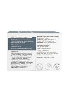 BARE ANATOMY Bare Anatomy Anti-Hair Fall Mask | Provides 5X Hair Fall Control | For Hair Fall | Suitable For All Hair Types | Enriched with Adenosine and Peptides | 8.8 Floz  - Image 3