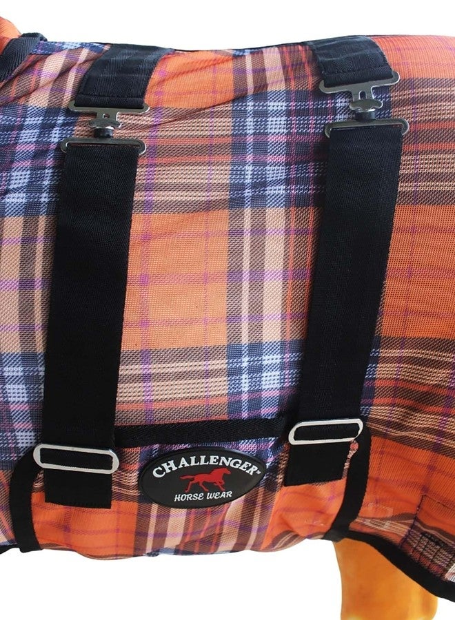 تشالنجر غطاء صيفي للفطام المصغر للحمار أو المهر أو الحصان، مقاس 54 بوصة، رقم 51827 - Image 3