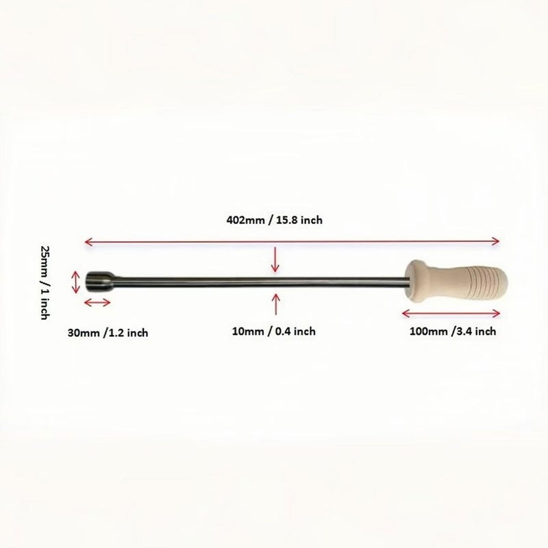 Pleasantly Warm Beer Caramelizer Poking Tool - Sweetens Dark Beers for Camping, Home Brewing, Outdoor Adventures - Unique Gift for Men, Boyfriends, Dads (Birthdays, Holidays, BBQ Parties) - Image 3