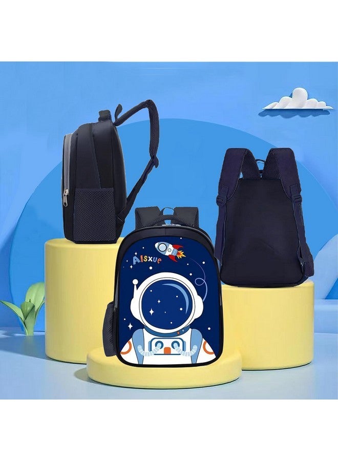 Frantic Waterproof Polyester 26 L 2 Compartment School Backpack With Pencil/Staionery Pouch School Bag Class 1 to 8 Daypack Picnic Bag For School Going Boys & Girls(BK_Blue_Galaxy_24_A) - Image 5