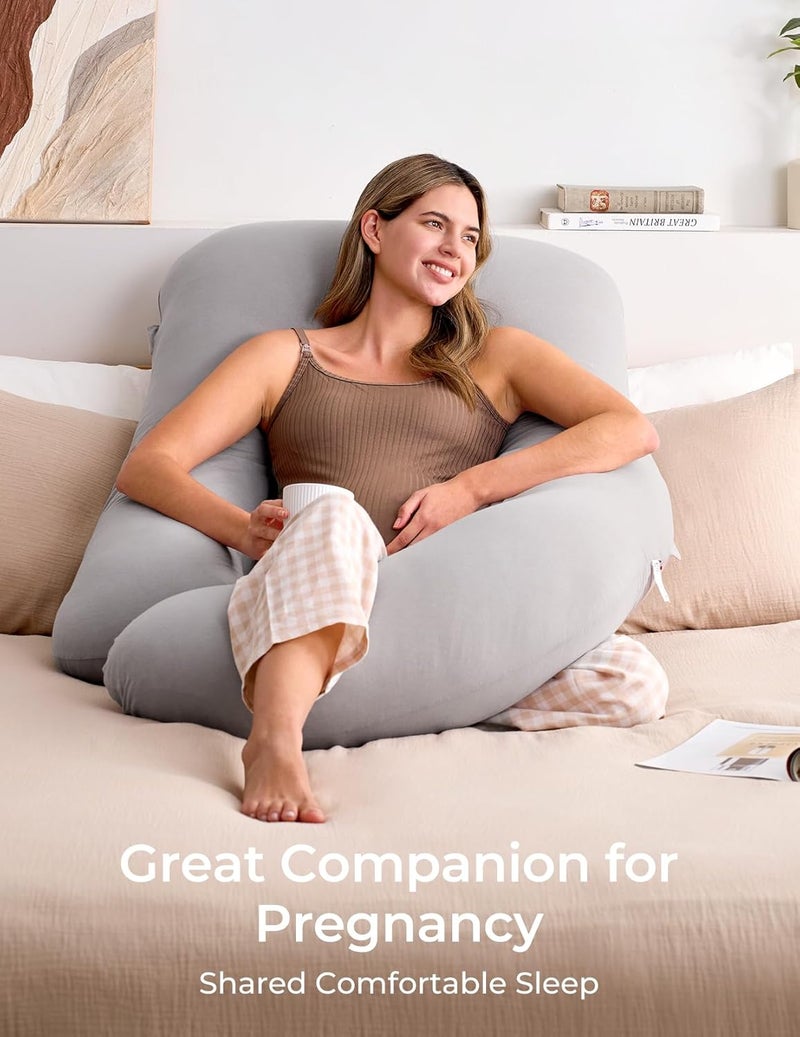 Momcozy U Shaped Pregnancy Pillow - Image 3