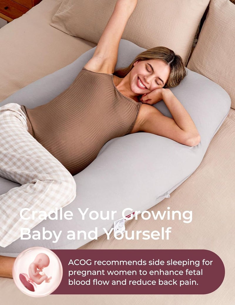 Momcozy U Shaped Pregnancy Pillow - Image 5