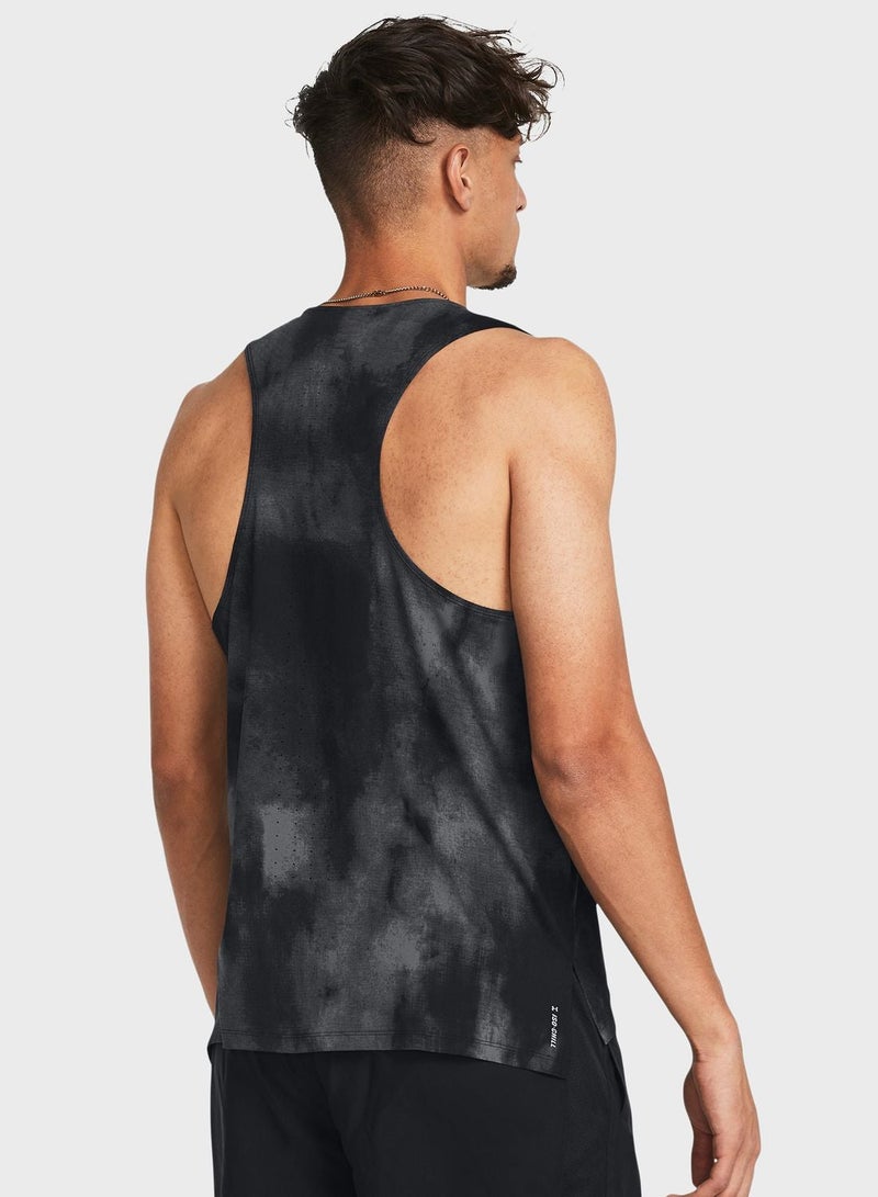 UNDER ARMOUR Laser Wash Iso-Chill Singlet - Image 2