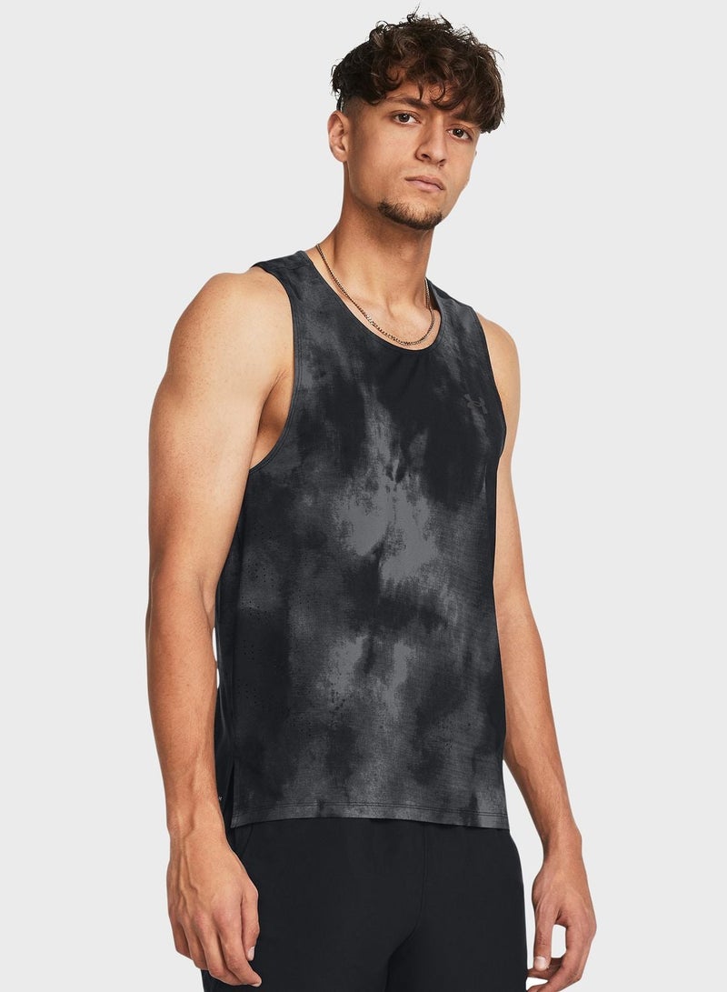 UNDER ARMOUR Laser Wash Iso-Chill Singlet - Image 1