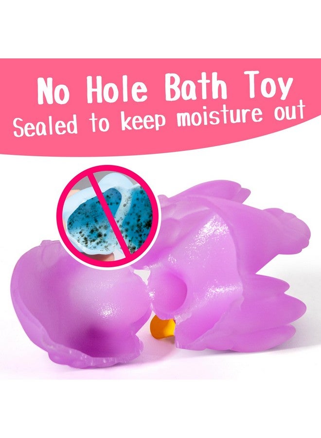 Hely Cancy No Hole Bath Toys for Baby - Girl Bath Tub Toys with Storage and Net - Sealed,Float On The Water - Image 3
