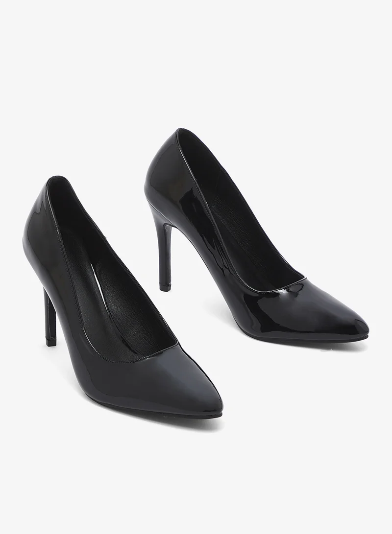 ELLA Black Classic High Heel Stiletto Pumps for Women | Best Price UAE