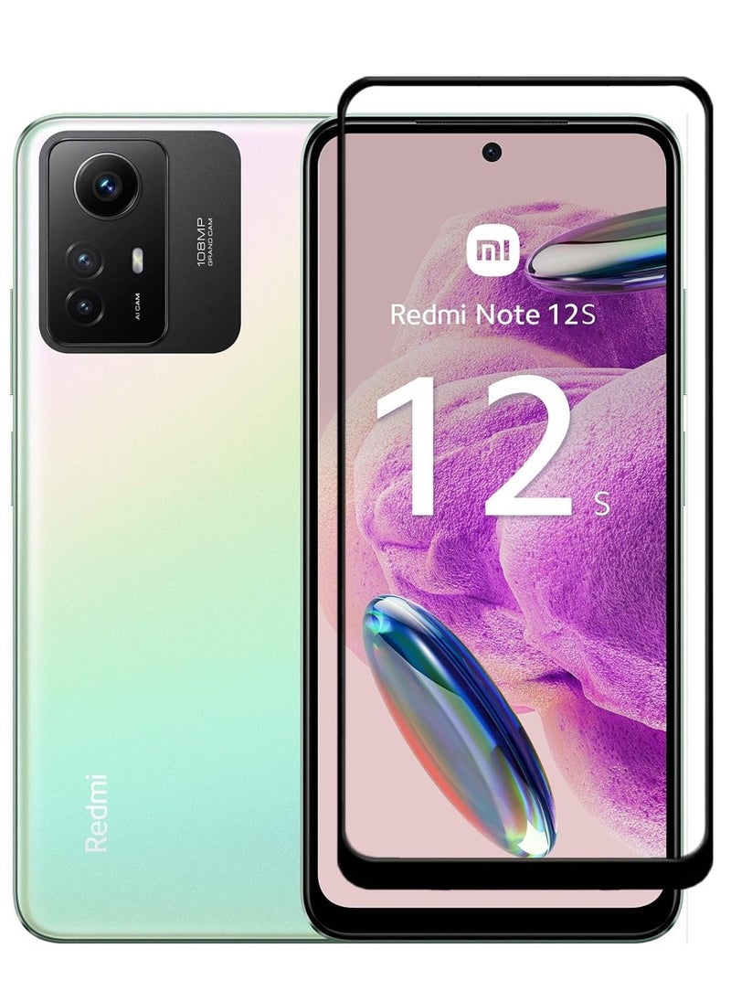 ACLIX Antistatic ESD Dustproof Premium Quality High Definition Tempered Glass Screen Protector Designed For Xiaomi Redmi Note12S - Image 1