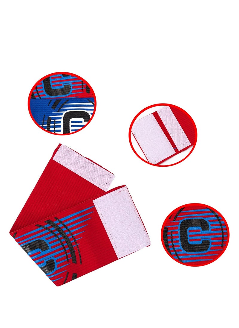 Spall Captain Armband Adjustable C Standard Player Bands For Soccer Basketball Volleyball School Team Competition Coach Players Wrist Armbands For Adult And Youth  - Image 2