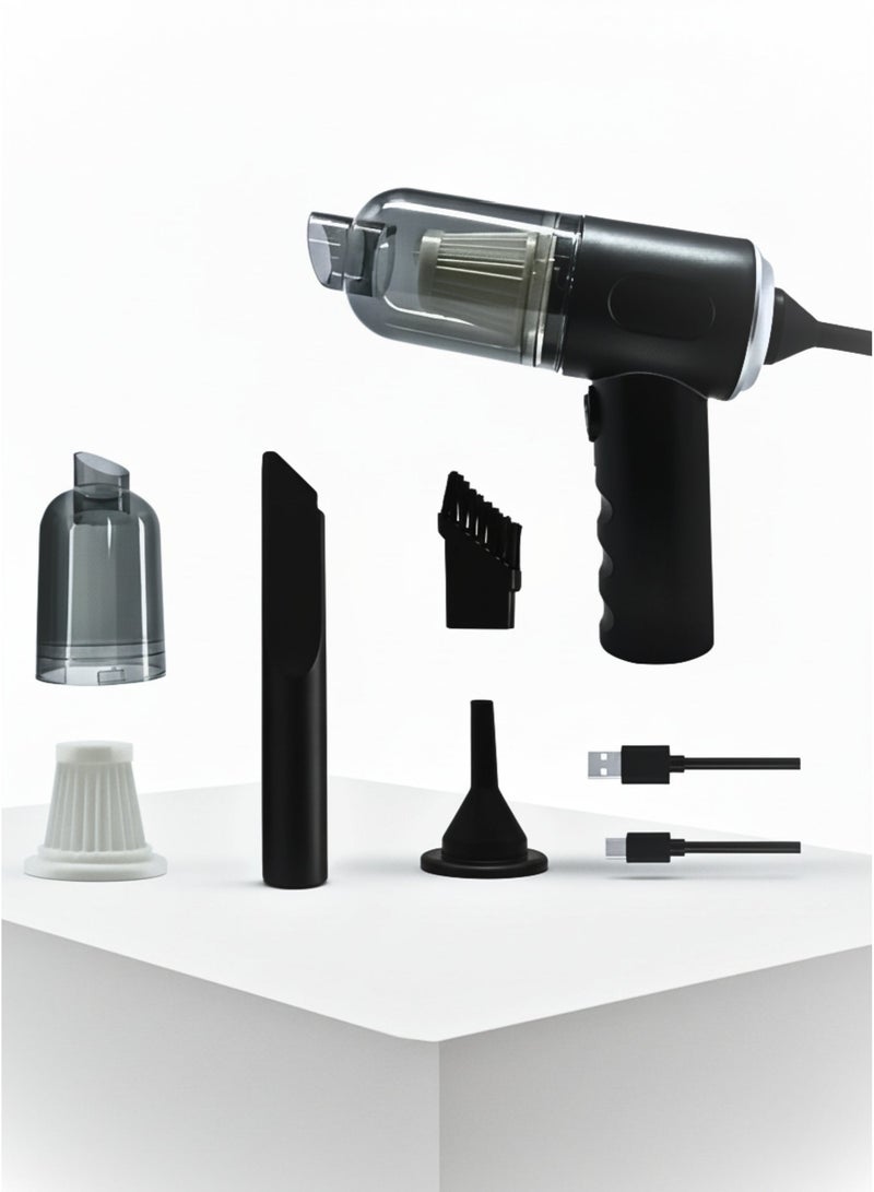 vexa pro 3 in 1 Handheld Car Vacuum Cleaner, Cordless Mini Vacuum, Air Duster and Blower, 12000Pa Rechargeable Wet and Dry Cleaner for Car, Home, Office, Sofa, Keyboard and Pet Hair - Image 1