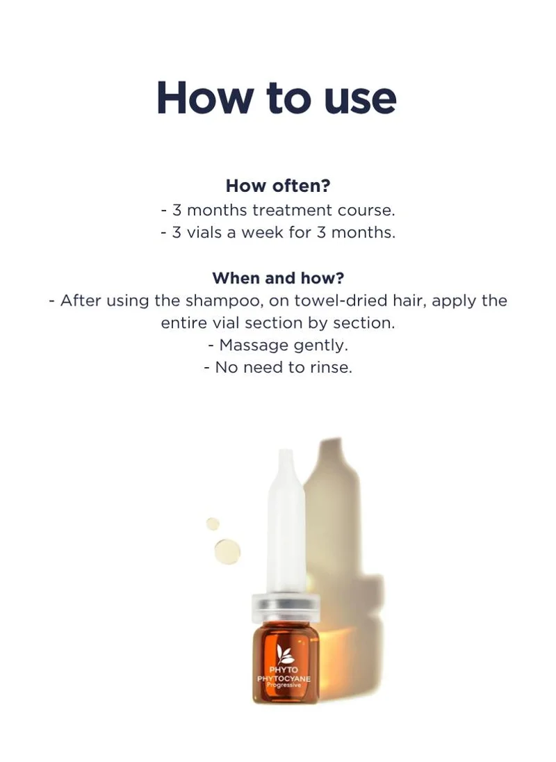 Phyto Phyto Cyane Densifying Hair Serum For Women