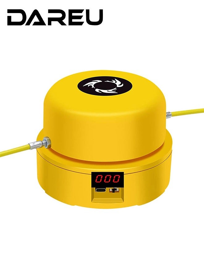 DAREU Smart Jump Rope Machine with Digital Counter and Remote Control – 10-Speed Adjustable Indoor Jump Trainer for Adults and Kids – Hands-Free Jump Rope Game for Home, Office, or Party Use - Image 1