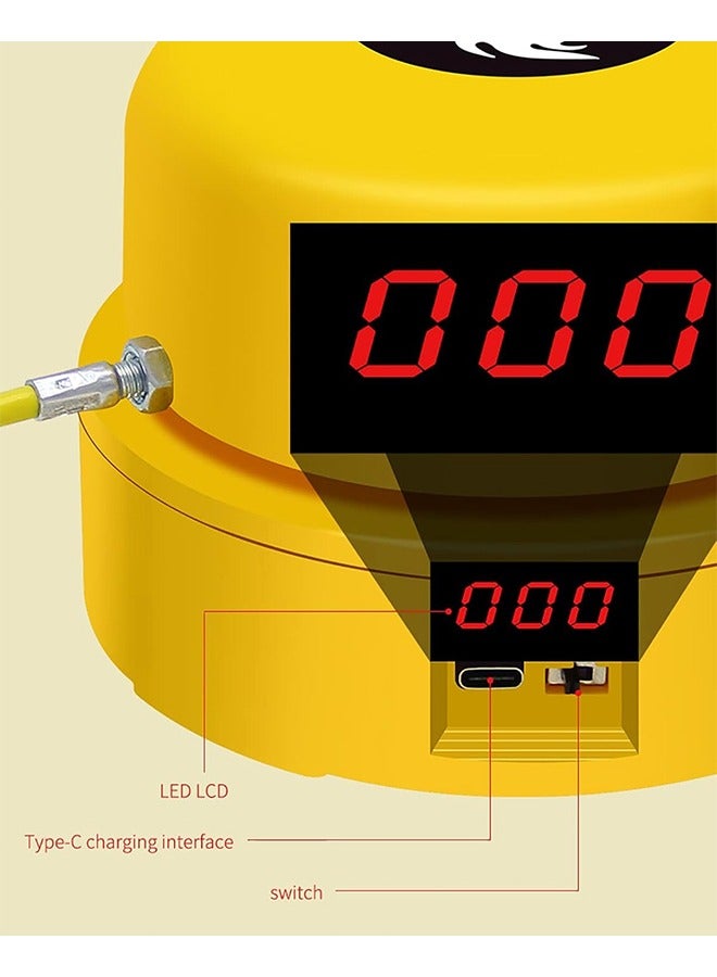 DAREU Smart Jump Rope Machine with Digital Counter and Remote Control – 10-Speed Adjustable Indoor Jump Trainer for Adults and Kids – Hands-Free Jump Rope Game for Home, Office, or Party Use - Image 4