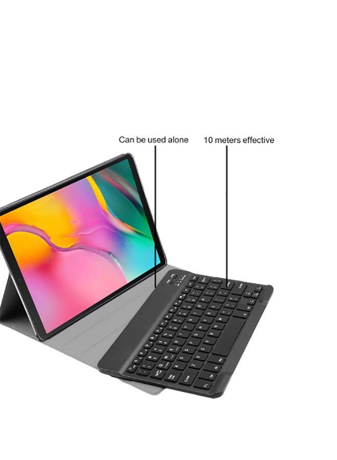 NIBEMINENT Protective Wireless Keyboard Cover For Samsung Galaxy Tab A black  - Image 3