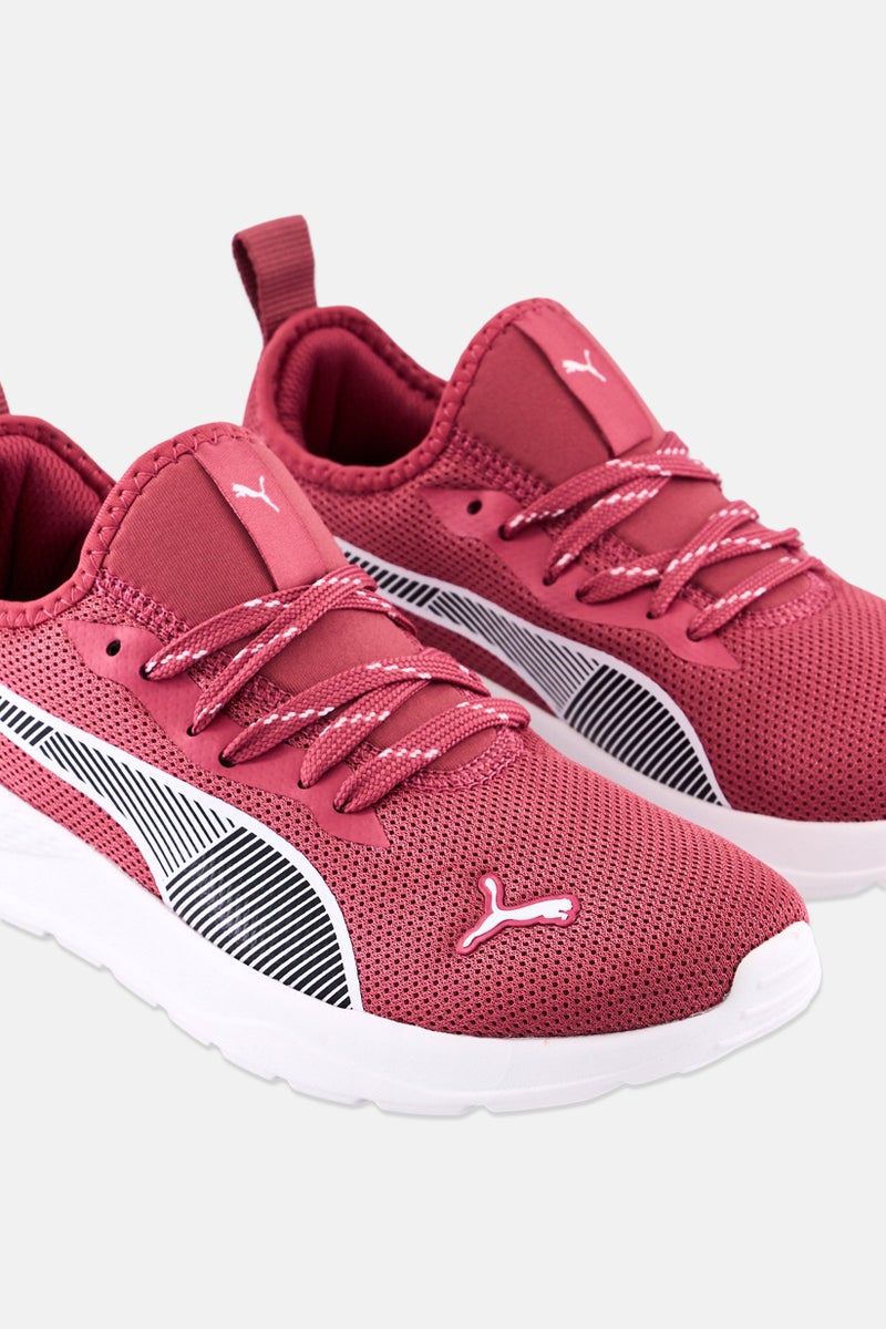 PUMA Women Brand Logo Lace Up Outdoor Shoes, Dusty Orchid - Image 3