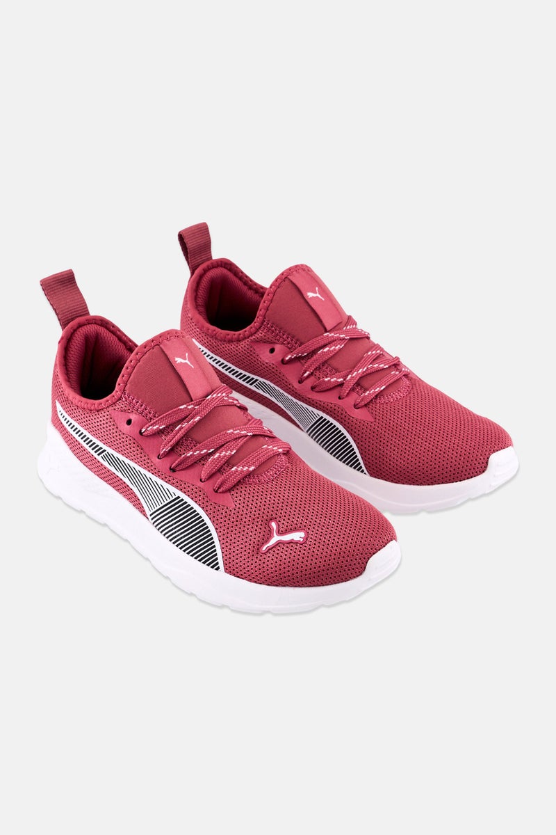 PUMA Women Brand Logo Lace Up Outdoor Shoes, Dusty Orchid - Image 1
