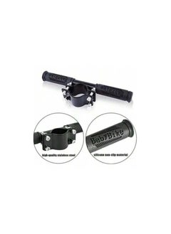 Generic Sunveno 360° Rotatable and Adjustable Velcro Strap Universal Multipurpose Stroller Hooks (2Pcs) - Black  - Image 3