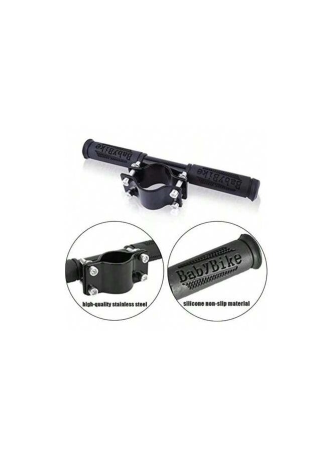 Generic - Sunveno 360° Rotatable and Adjustable Velcro Strap Universal Multipurpose Stroller Hooks (2Pcs) - Black - Image 1