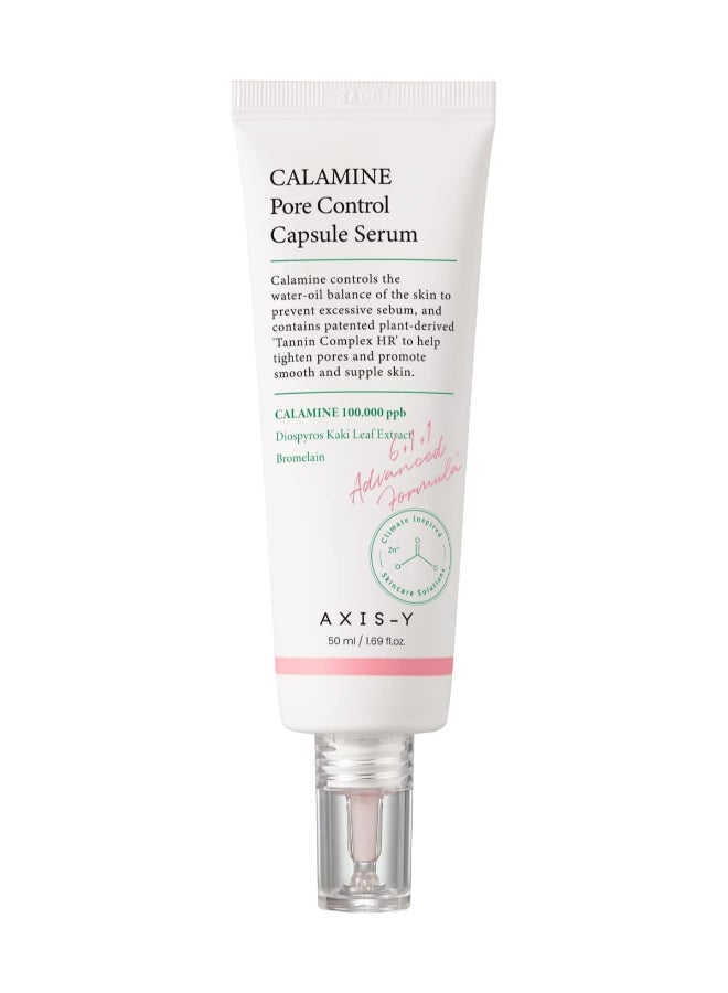 AXIS-Y Calamine Pore Control Capsule Serum 50Ml - Image 1