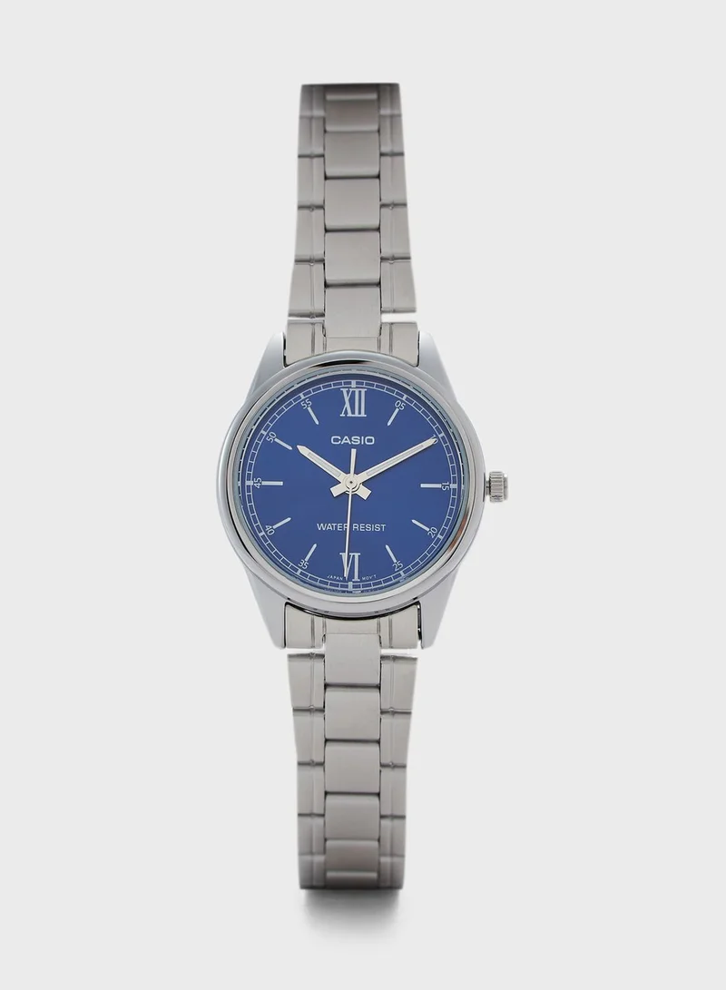 CASIO Steel Strap Analog Watch