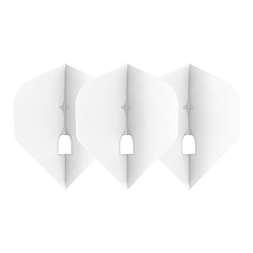 LSTYLE Dart Flights L1 PRO Standard White | Set of 3 | for Soft & Steel Tip Darts - Image 3