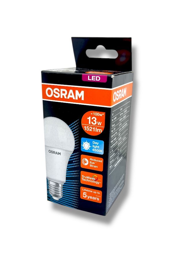 OSRAM LED Bulb 100% Original  13W, Daylight 6500K, Ultra-Bright 1521 Lumen - Image 3