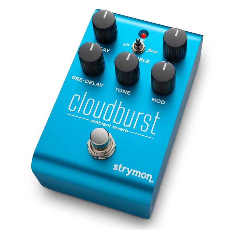 Strymon Cloudburst Ambient Reverb Guitar Pedal with Ensemble Engine, for Electric and Acoustic Guitar, Synths, Vocals and Keyboards - Image 1