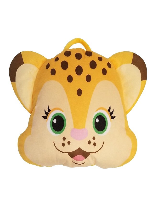 Snap Toys Word Party Franny Plush Head Pillow - Buddy Toy and Attached Security Blanket - Snuggly Blanket Rolls Into Pillow for Easy Storage - Great for Cuddles and Naptime - Image 2