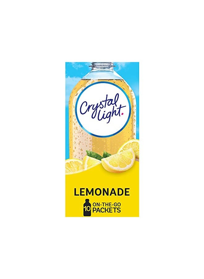 Crystal Light Sugar-Free Lemonade Drink Mix (60 On-The-Go Packets)10 Count (Pack Of 6) - Image 1