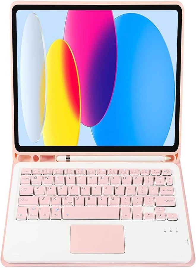 Touch Keyboard Case for IPad 11th Generation (A16) 11 Inch 2025 Bluetooth Smart Magnetic Removable Touch Keyboard Case with Pen Slot - Image 2