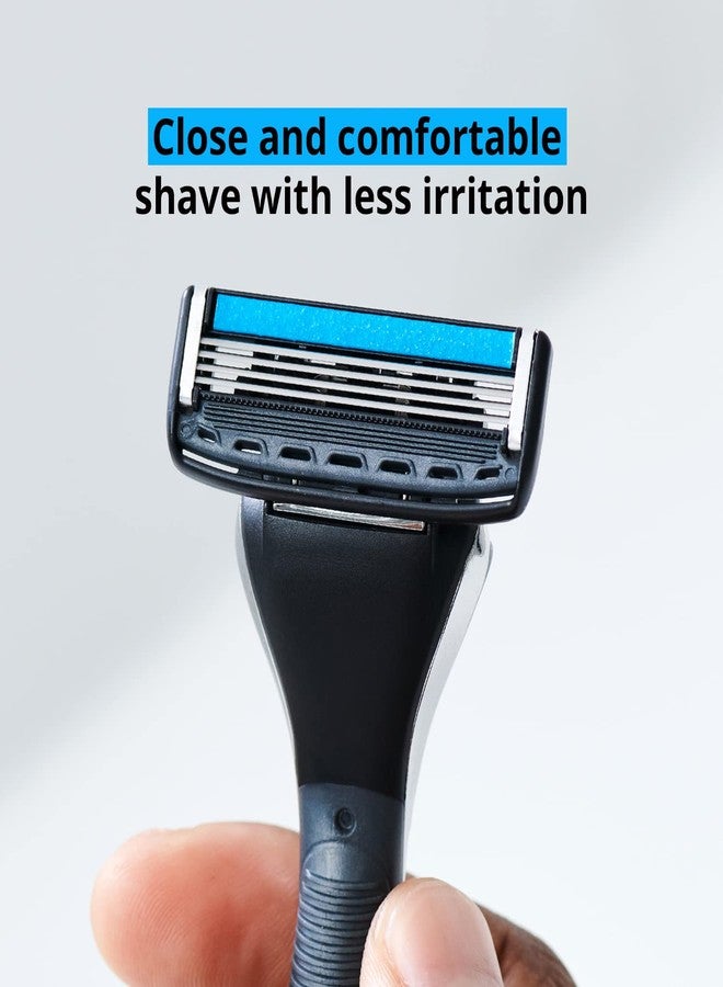 Dorco Pace 4 Pro - Four Blade Razor Shaving System - 10 Pack (10 Cartridges + 1 Handle) - Image 2