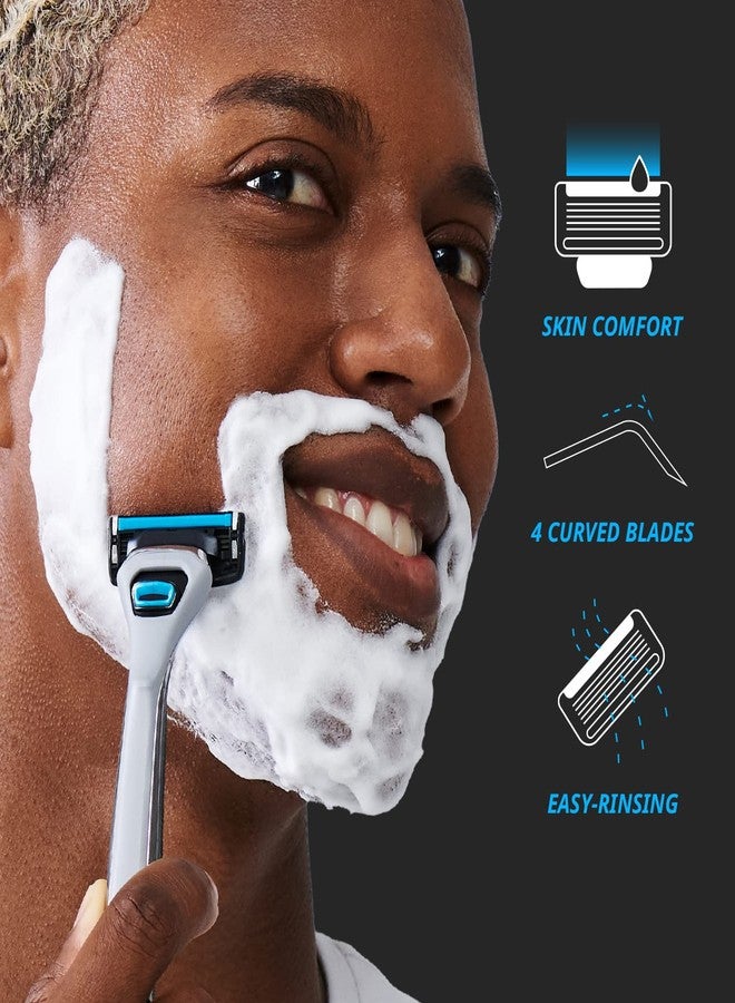 Dorco Pace 4 Pro - Four Blade Razor Shaving System - 10 Pack (10 Cartridges + 1 Handle) - Image 5