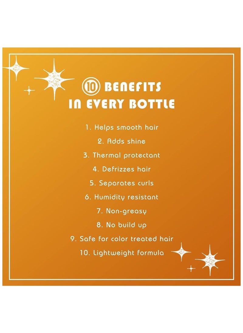 It's a 10 Miracle Leave-In Potion Plus Keratin for Unisex, Hair Shine, Keratin Smoothing Cream, Leave-In Elixir, Frizz Control and Damage Repair, Heat Styling Protection, 3oz  - Image 3