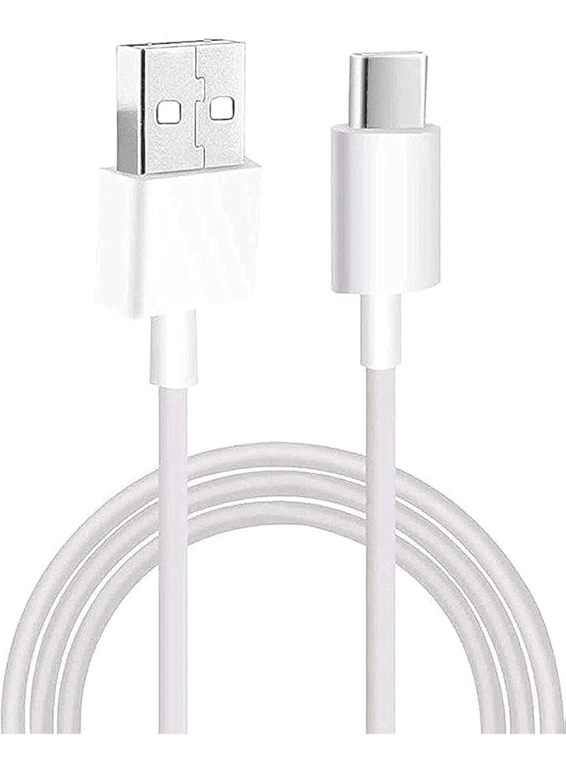 كابل شحن سريع ونقل بيانات عالي السرعة من USB إلى Type-C للهواتف والأجهزة الذكية، سلك شحن متين ومرن