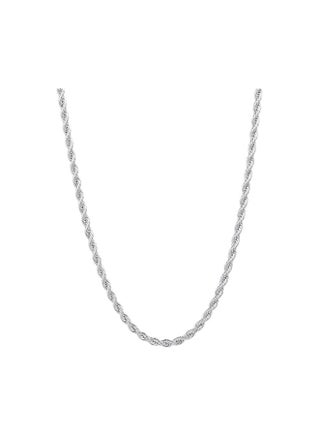 Silver Tone Rope Chain, Stainless Steel Chain for Men and Women by Fairuz Jewelry - pzsku/Z56D8F61674210397F117Z/45/1744651690/bac47272-a359-464d-892d-992c5062273e
