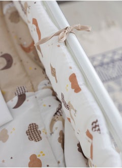 FUN MOMENT 4-piece crib bedspread with partitions  - Image 4
