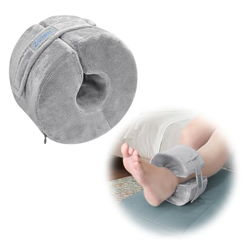 Zelen Foot Elevation Pillow Ankle Heel Elevator Wedge Foot Support Pillow Medical Ankle Cushion for Bed Sore Pressure Ulcer Sleeping Feet Leg Rest Elevated Support Foam Surgery Recovery (Small, 1PCS) - Image 1