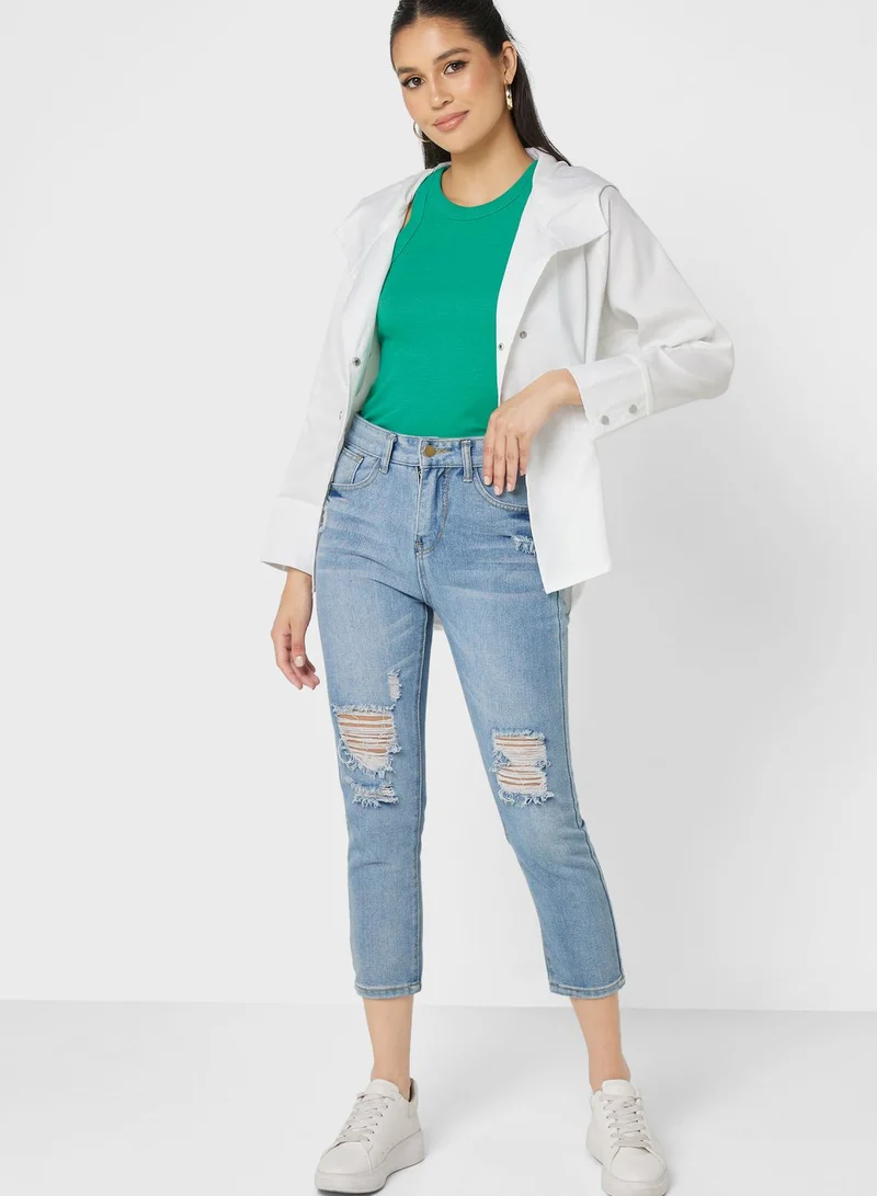 Ginger Lightweight Ruched Jacket