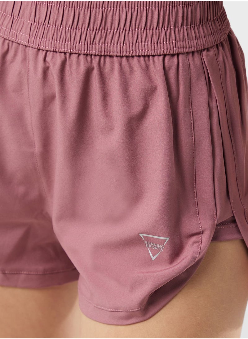 FRWD - Double Layer Running Shorts - Image 1