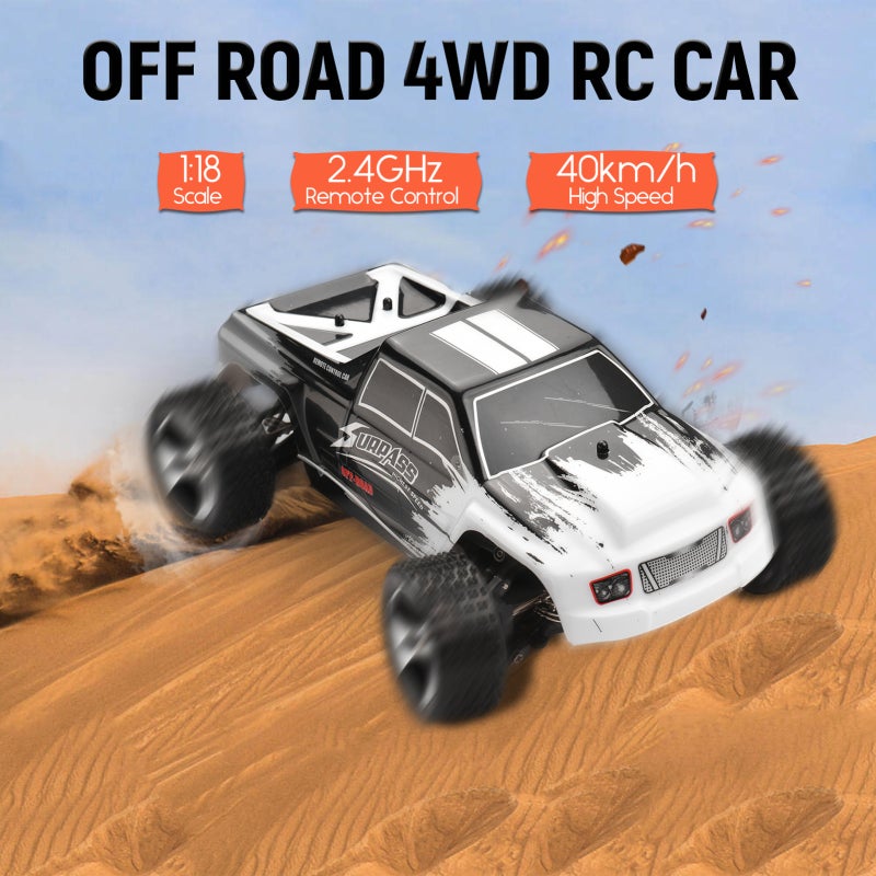 1:18 Scale RC Car DIY Kit Remote Control Off Road Racing Car Model 40km/h 2.4GHz Real 4WD Climbing Car Hobby RC Cars for 14+ Kids Adults Gift Choice - Image 2