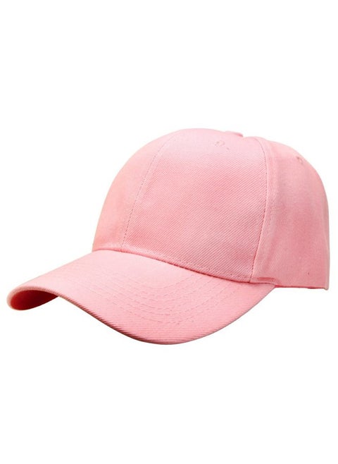 Baseball Cap Adjustable Size for Running Workouts and Outdoor Activities All Seasons (1pc Pink)