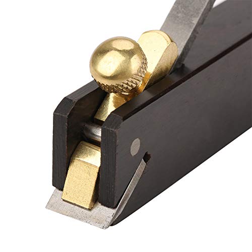 Ashata Mini Wood Planer, Tiny Woodworking Plane, Block Wood Hand Plane Planer Wooden Carpenter Woodcraft Tool for Woodworking Trimming Wood, Polishing The Edges Smoothing Flat Hand Plane - Image 4