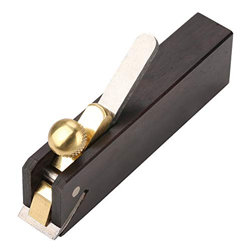 Ashata Mini Wood Planer, Tiny Woodworking Plane, Block Wood Hand Plane Planer Wooden Carpenter Woodcraft Tool for Woodworking Trimming Wood, Polishing The Edges Smoothing Flat Hand Plane - Image 1