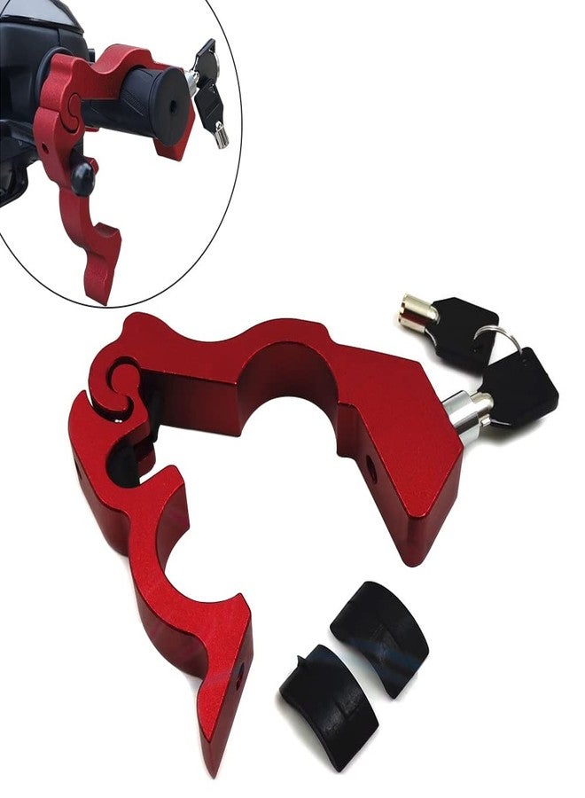 BeTime Motorcycle Locks Anti Theft - Motorcycle Lock Heavy Duty for Grip Lock Throttle Lock Brake Locks Anti Theft, Motorcycle Locks Front Brake on Dirt Bike Moped Lock & Motorcycle Accessories - Image 3